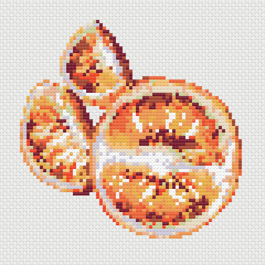Feeling Zesty cross stitch pattern